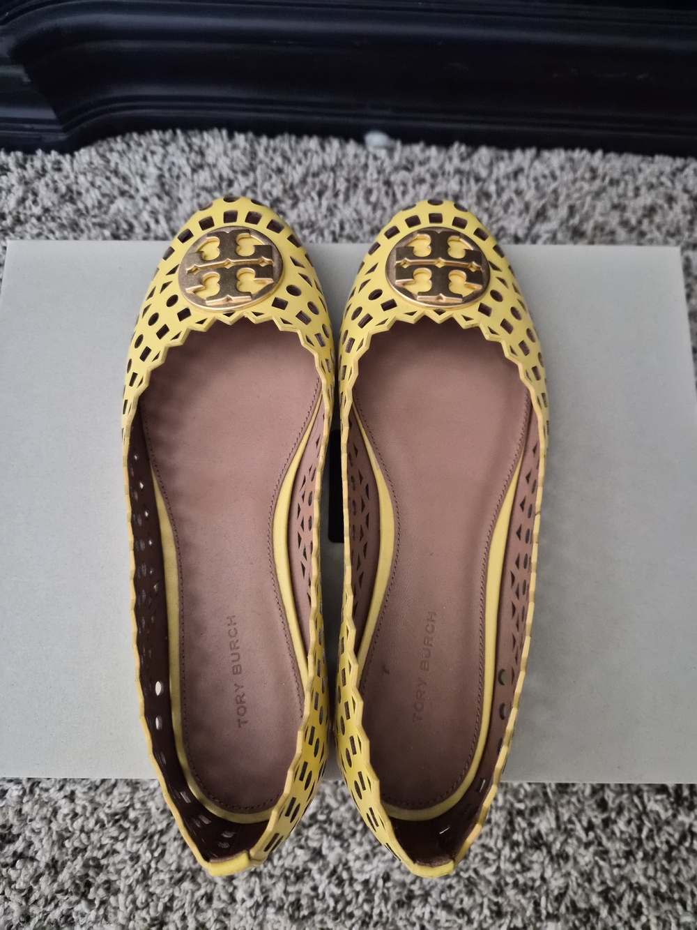 Tory Burch Chelsea Paris Nappa Ballet Flats US8
